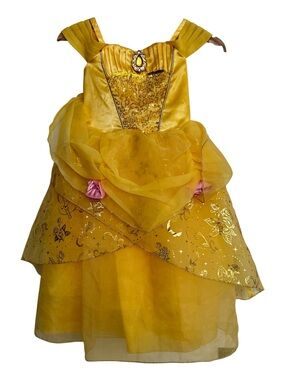 Disney Princess Belle Dress Size 5/6 Costume Play Gown